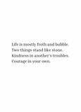 ‘Life’ Greeting Card