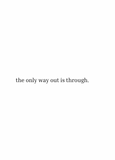 ‘Through’ Greeting Card