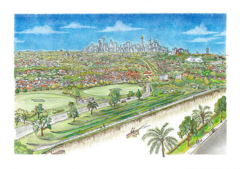 'Maribyrnong card' - pack (5)