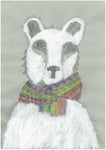 'Polar Bear' - Greeting Card