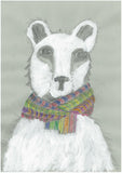 'Polar Bear' - Greeting Card