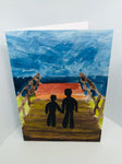 'Walking' - Greeting Card